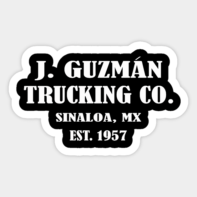 EL CHAPO GUZMAN Sticker by Cult Classics